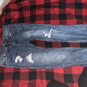 Denim colab jeans